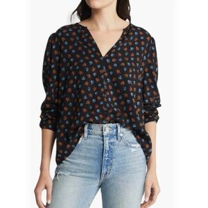 Treasure & Bond Floral Print blouse 1X